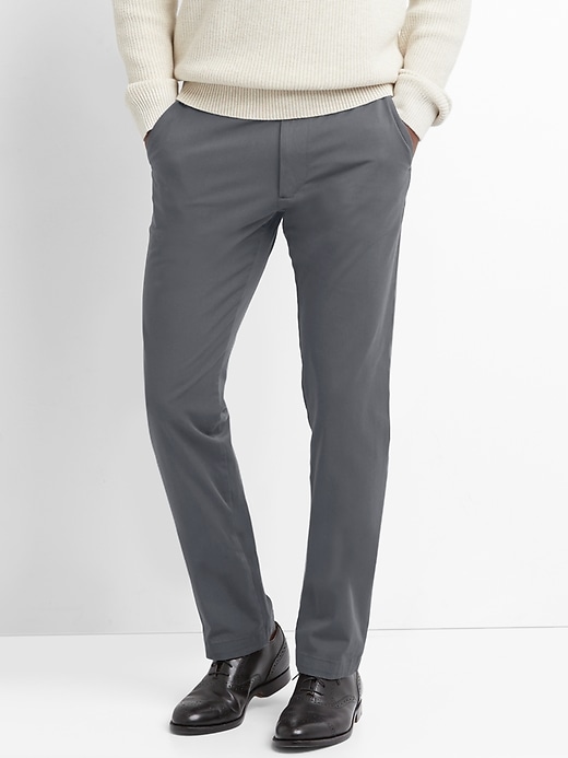 Image number 1 showing, Ultimate Khakis in Slim Fit with GapFlex