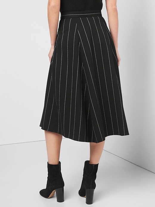 Image number 2 showing, Stripe handkerchief skirt