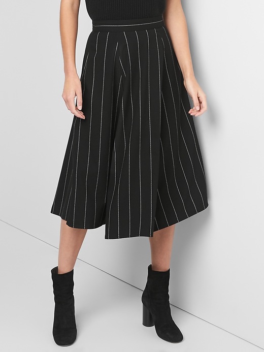 Image number 1 showing, Stripe handkerchief skirt