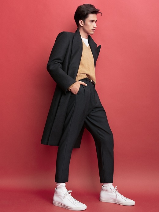 半額冬セール！新品定価以下出品！AMI x Gap GQコラボ　ウールコート Gap + GQ Ami double breasted coat | Gap