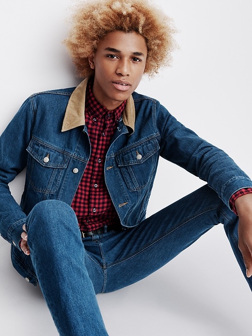 AMI Alexandre Mattiussi Gジャン アミ ami GAP デニム ジャケット G