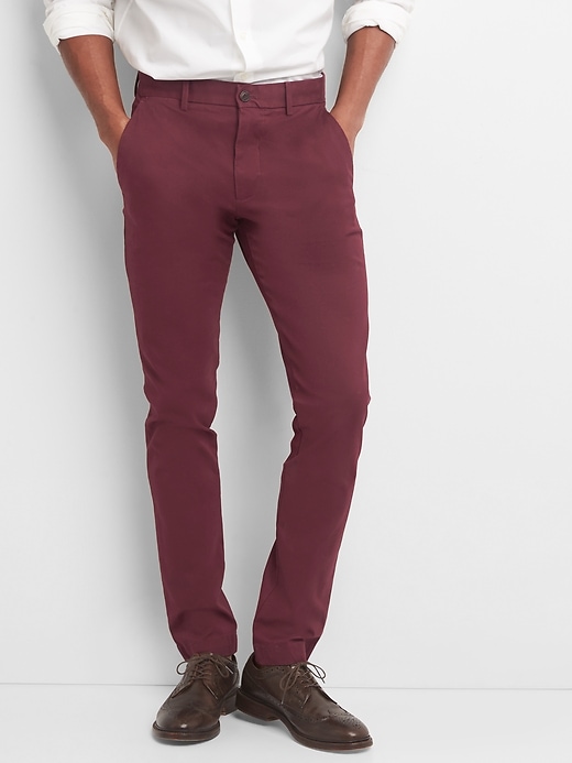 Image number 7 showing, Original Khakis in Skinny Fit with GapFlex