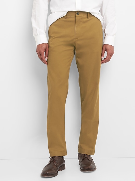 View large product image 1 of 1. Original Khakis in Straight Fit with GapFlex