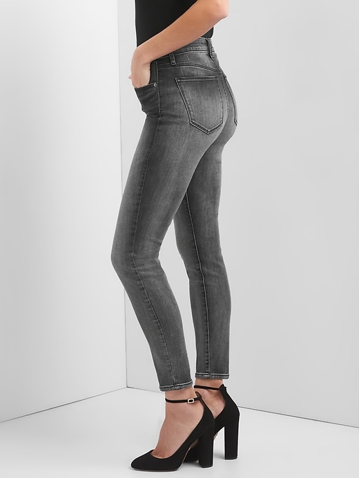 Image number 1 showing, High Rise Curvy True Skinny Jeans
