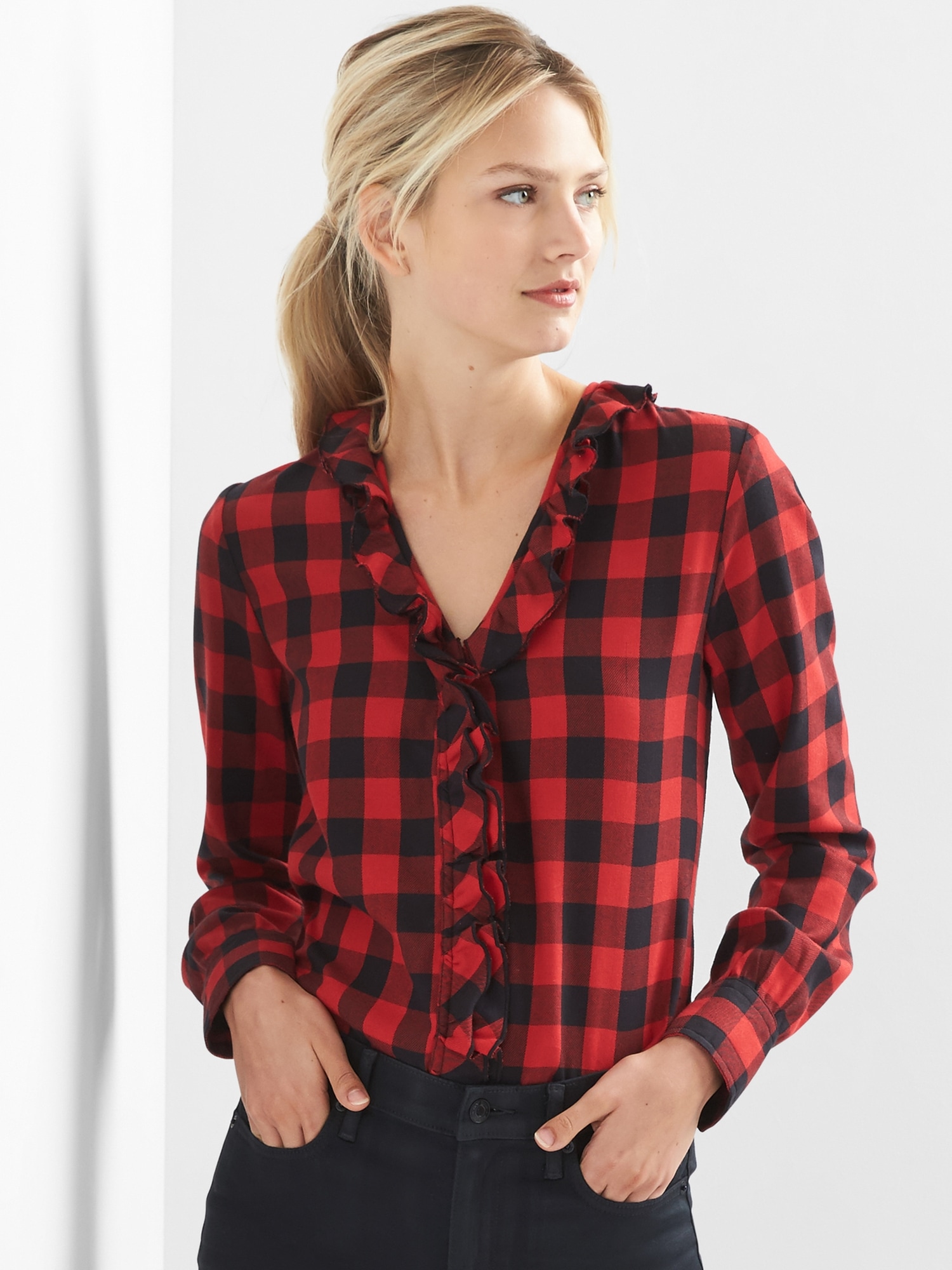 Women's Plaid Flannel - Buffalo