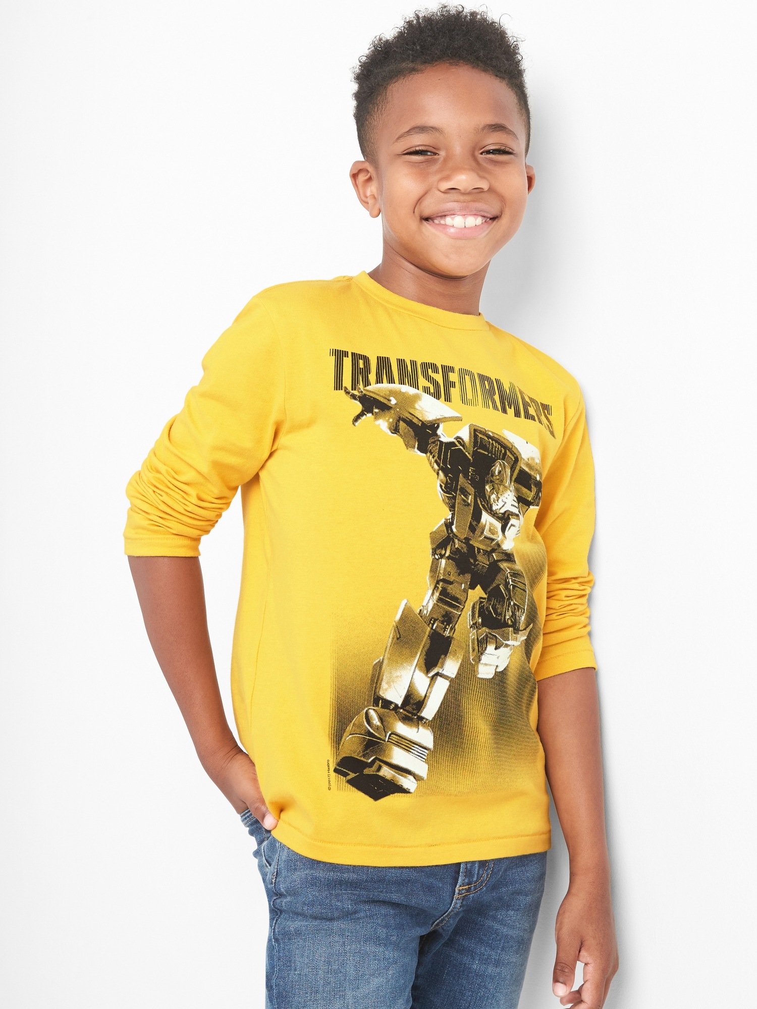 Transformers© long sleeve tee Gap