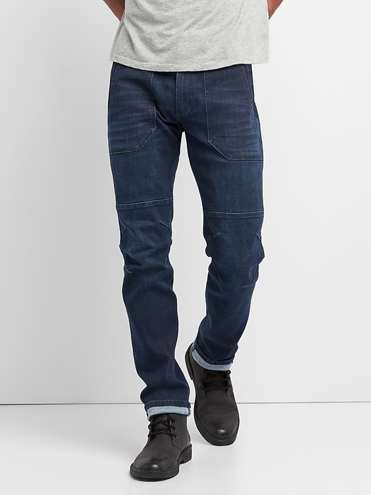 Image number 1 showing, Performance Utility Jeans in Slim Fit with GapFlex
