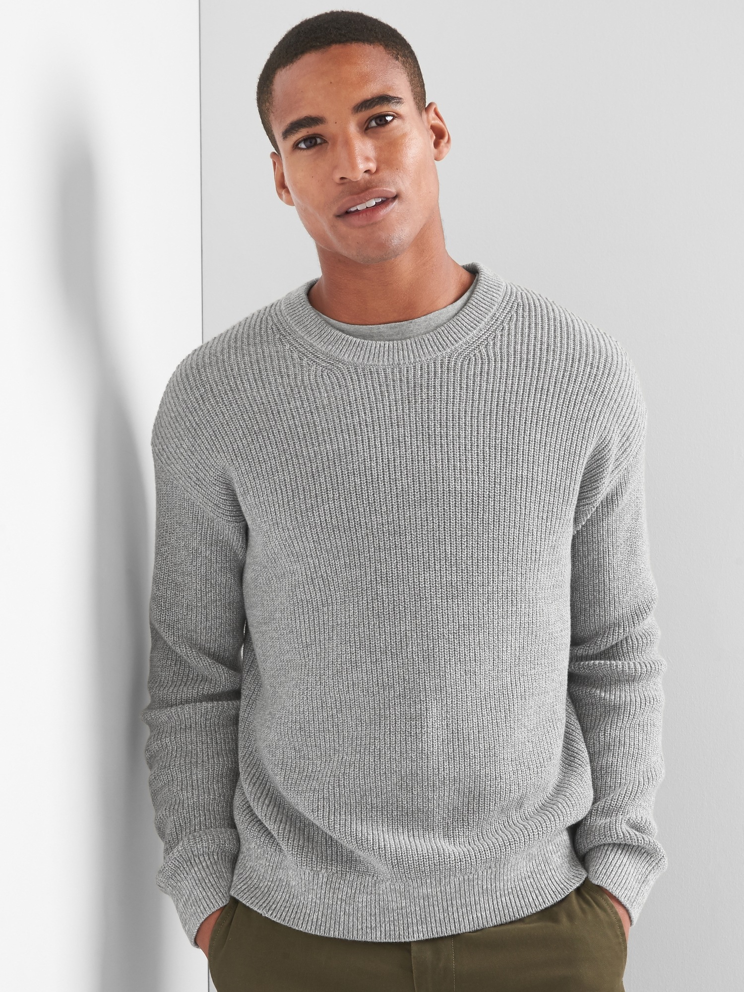 Gap shaker stitch sweater discount