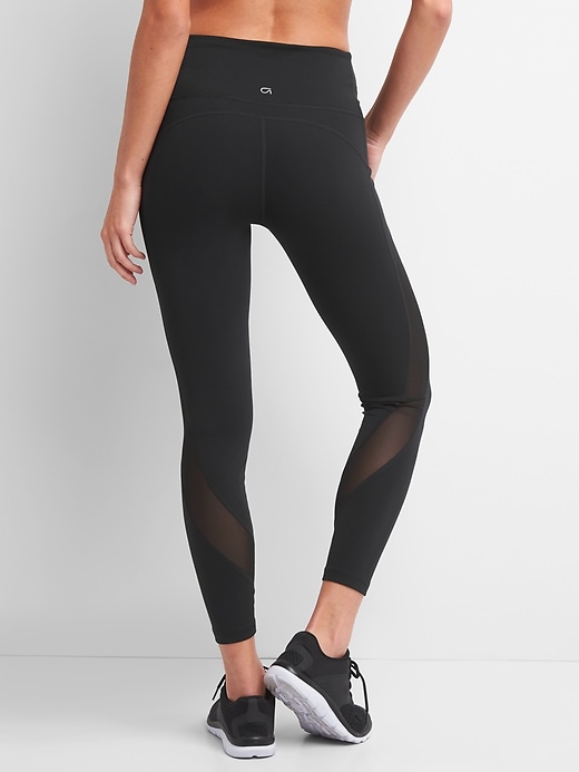 Image number 2 showing, GFast High Rise Blackout Leggings with Mesh Detail