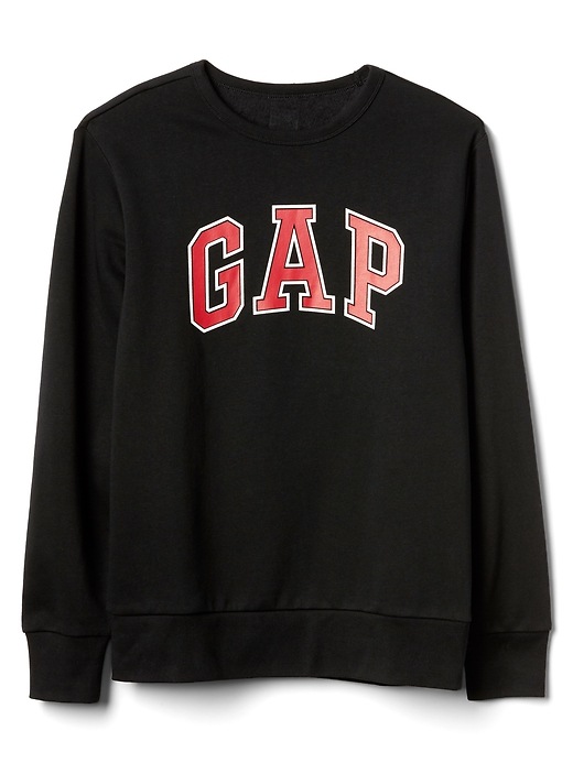 Image number 6 showing, Logo fleece crewneck sweatshirt