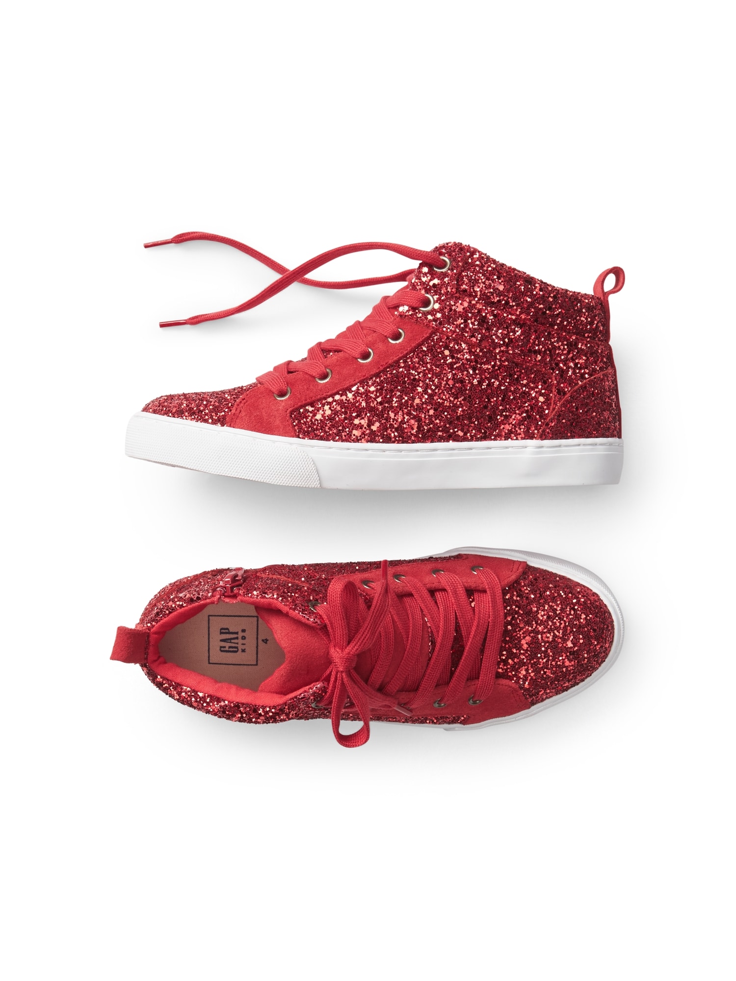 Gap glitter high top cheap sneakers