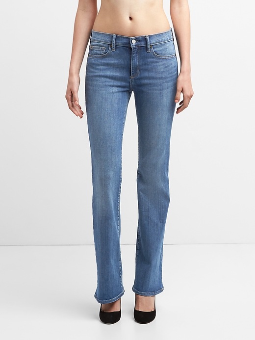 Image number 8 showing, Mid Rise Perfect Boot Jeans