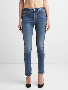 High Rise Slim Straight Jeans | Gap High Rise Slim Straight Jeans | Gap