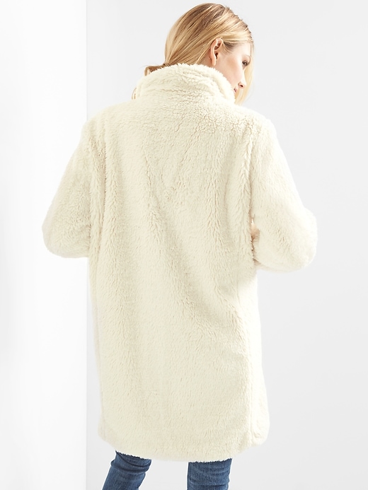Image number 2 showing, Sherpa coat
