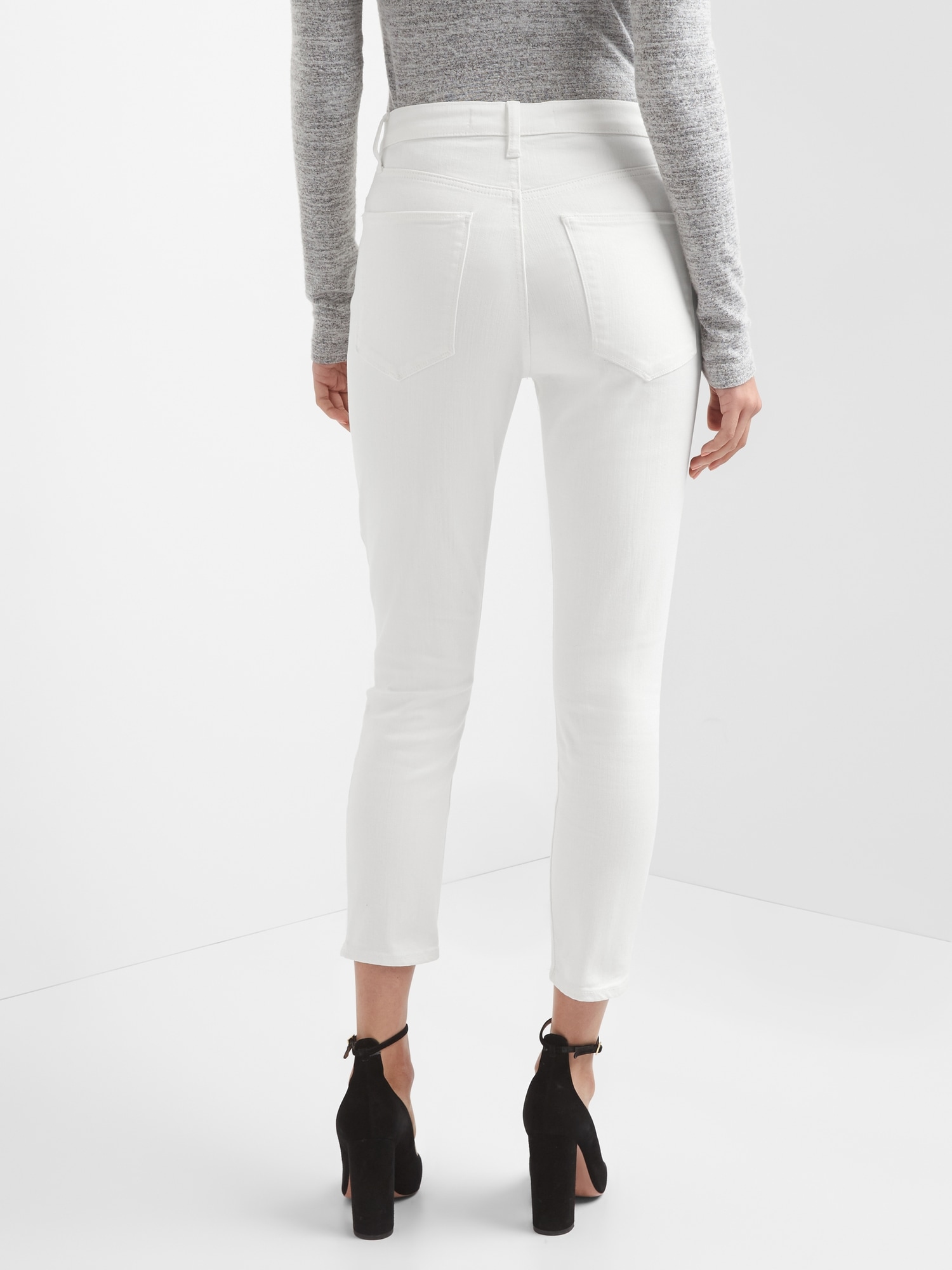 Gap true skinny super high rise outlet crop