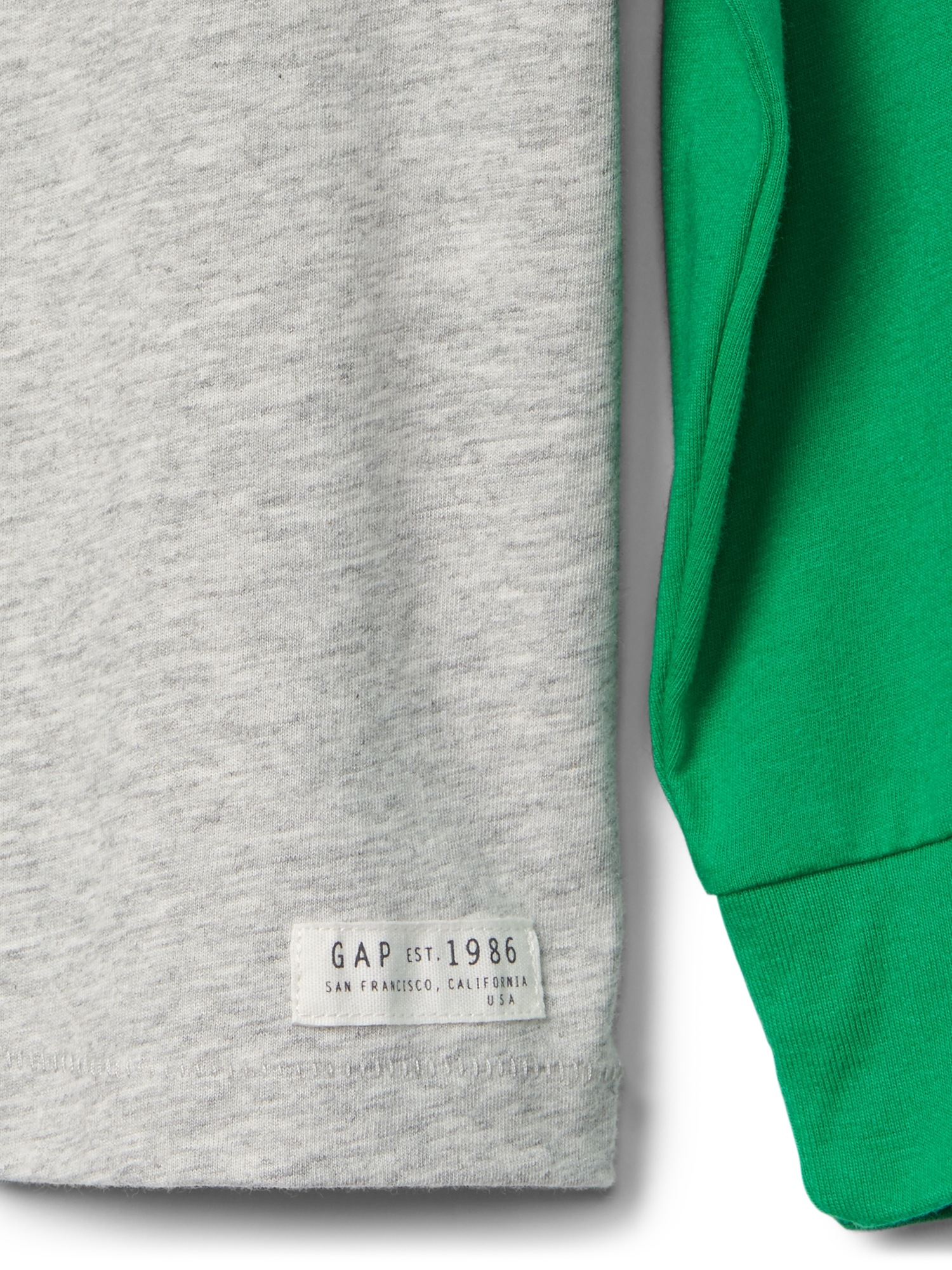 Long sleeve baseball tee Gap