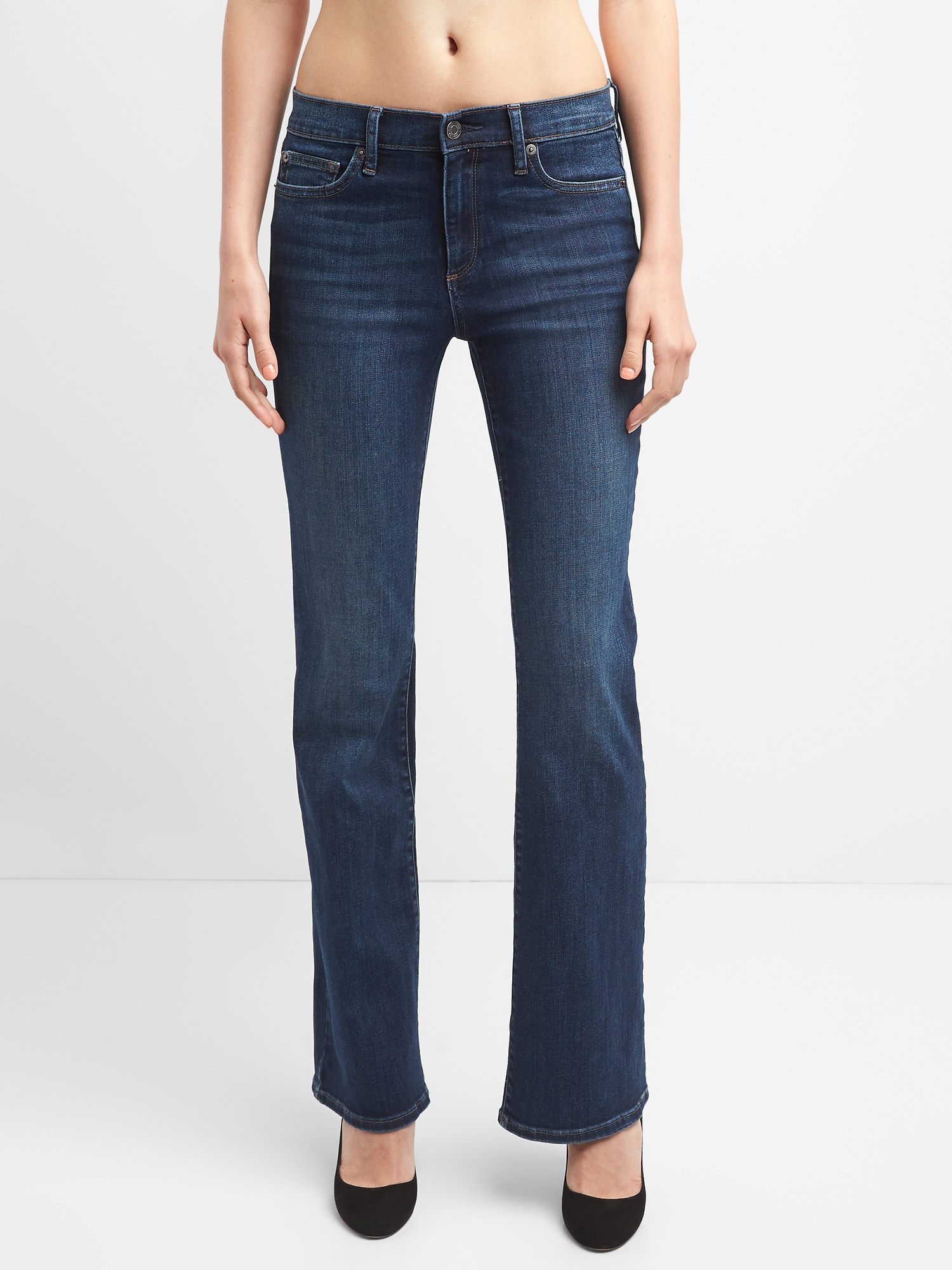 bershka cropped jeans