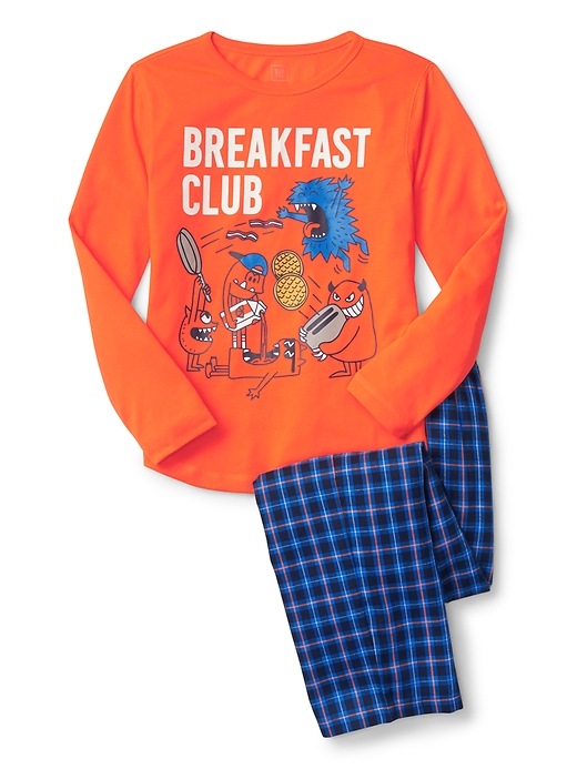 Image number 1 showing, Breakfast Monster PJ Set