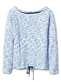 View large product image 6 of 6. GapFit quilted crinkle pullover