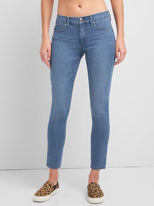 Image number 7 showing, Mid Rise True Skinny Jeans in Super Slimming