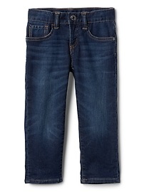 View large product image 3 of 4. Lined Straight Jeans with Stretch
