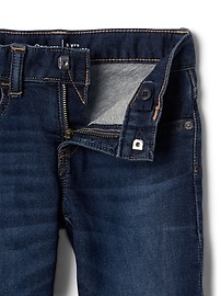 View large product image 4 of 4. Lined Straight Jeans with Stretch
