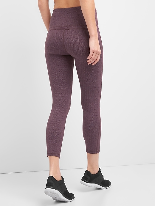 Image number 2 showing, gFast high rise herringbone 7/8 leggings