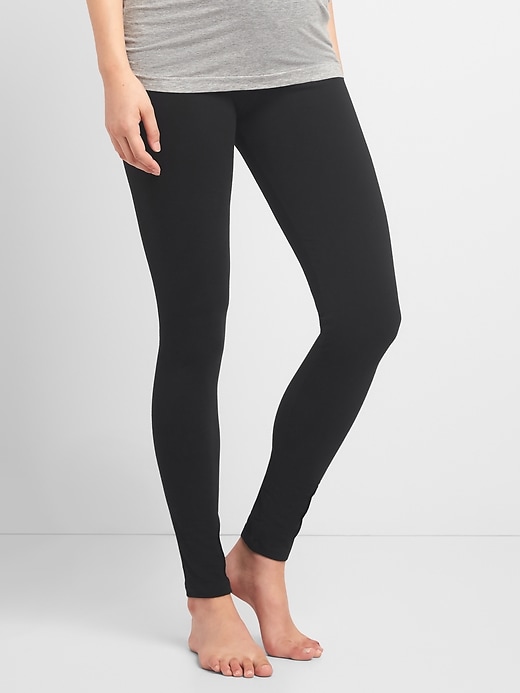 Image number 1 showing, Maternity Pure Body Full Panel Leggings