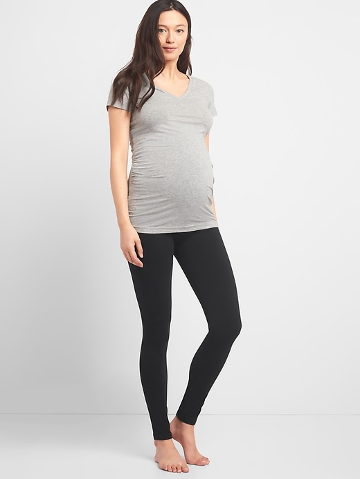 Image number 3 showing, Maternity Pure Body Full Panel Leggings