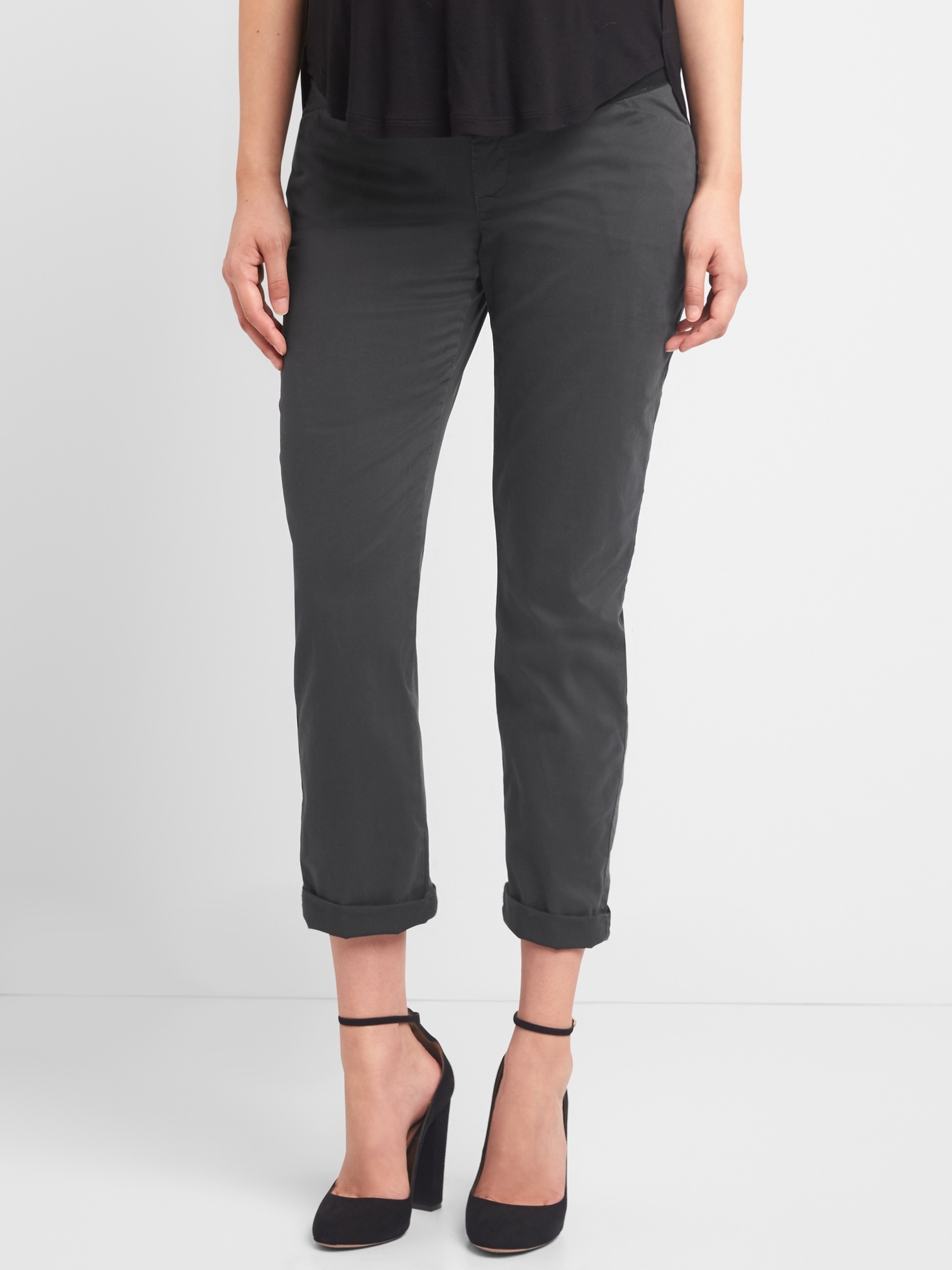 Maternity Full Panel Girlfriend Chinos Gap