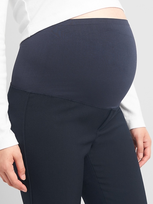 Image number 5 showing, Maternity Full Panel Baby Boot Trousers