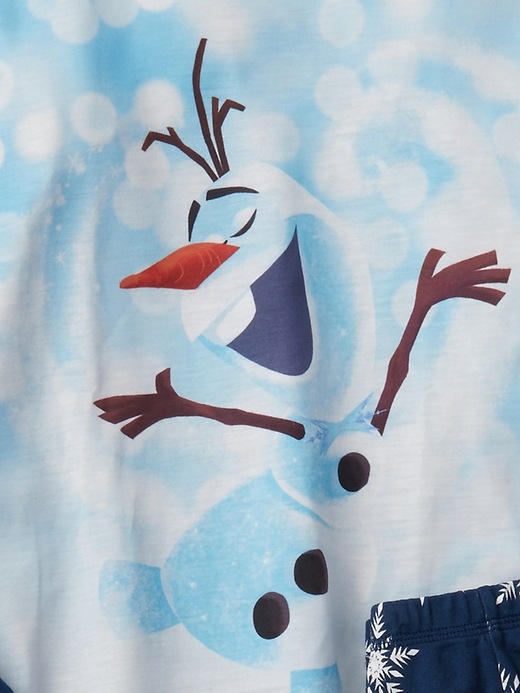 Image number 2 showing, GapKids &#124 Disney Frozen Olaf PJ Set