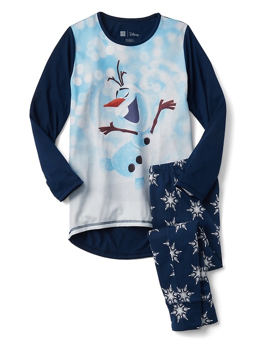 Image number 1 showing, GapKids &#124 Disney Frozen Olaf PJ Set