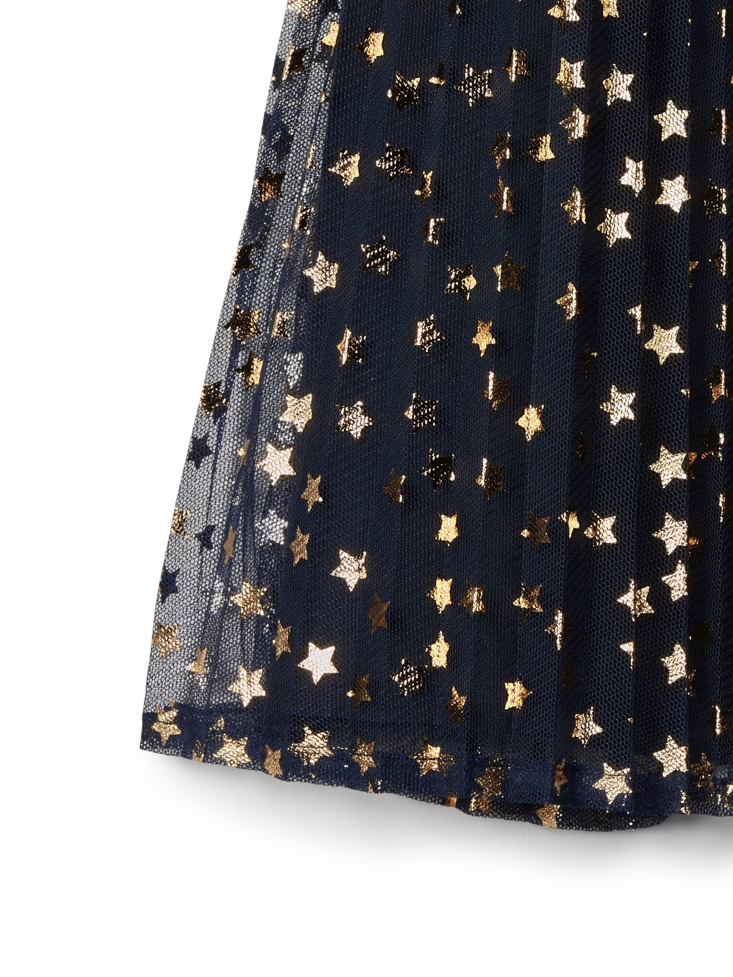 Shooting Star Flip Pleat Mini Skirt