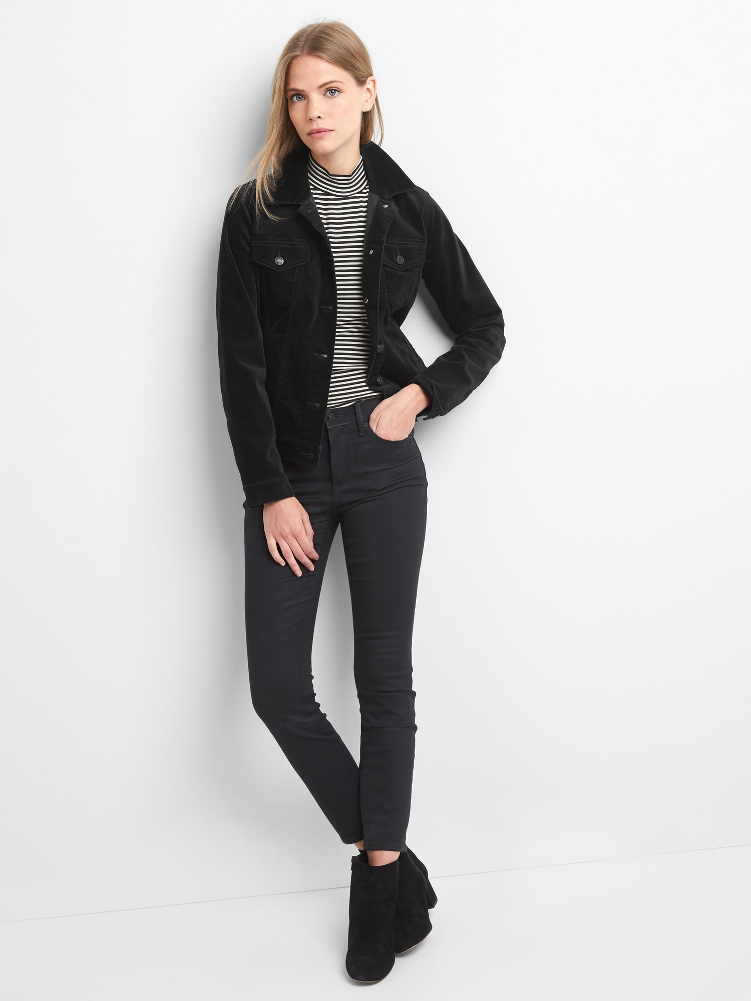 Gap velvet deals jacket