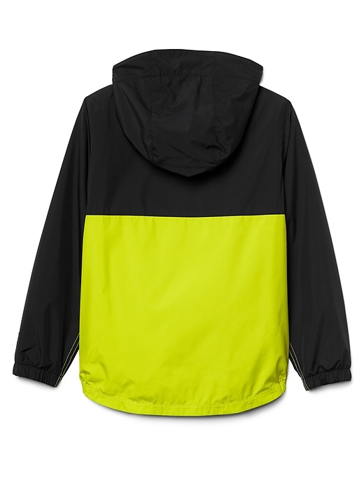 Image number 3 showing, Kids Jersey-Lined Colorblock Windbuster