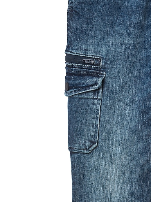 Image number 4 showing, Kids Pull-On Slim Jeans with Defendo