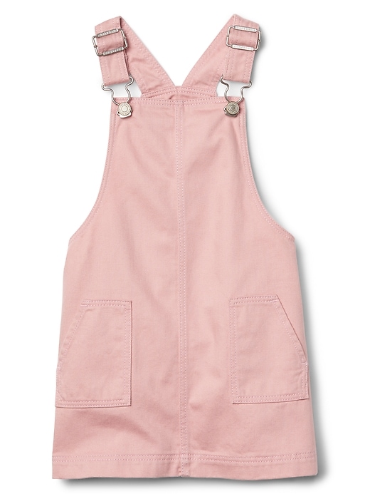 Image number 1 showing, Denim Skirt Overalls