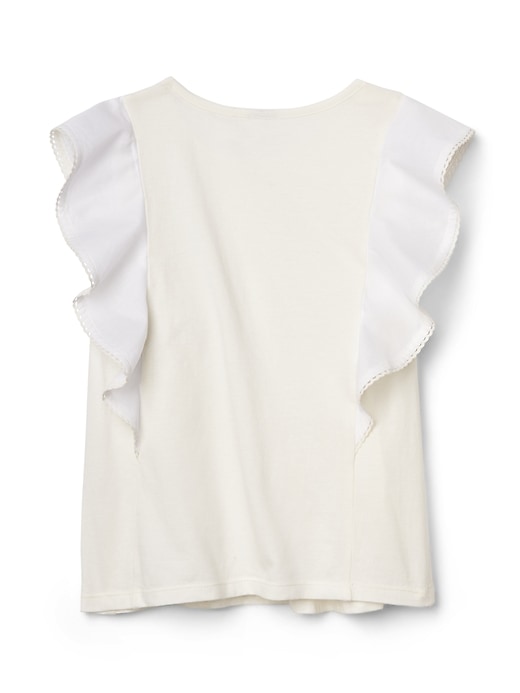 Image number 3 showing, Cascade Ruffle Top