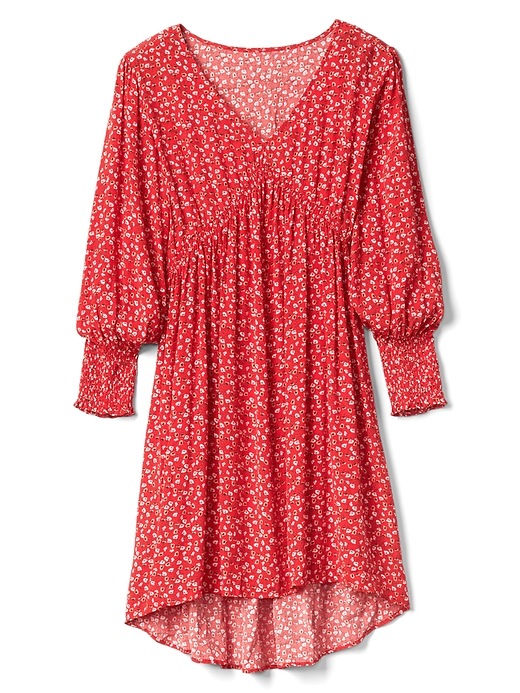 Floral V-Neck Swing Dress | Gap