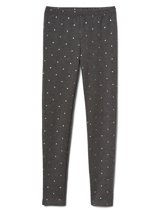 Image number 4 showing, Print Leggings in Soft Terry
