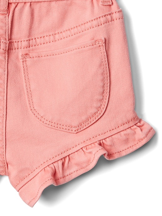 Image number 3 showing, 3" Shorty Shorts with Flutter Cuffs in Stretch