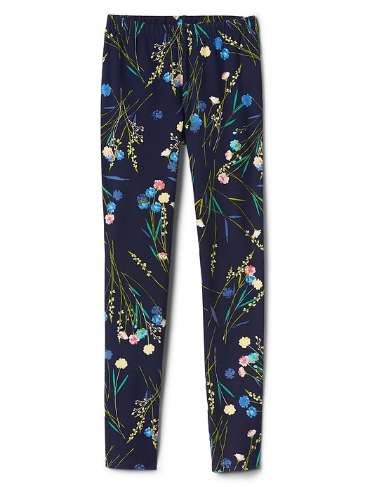 View large product image 1 of 1. Floral Leggings in Jersey