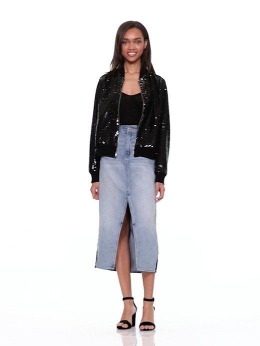 Gap hotsell sequin jacket