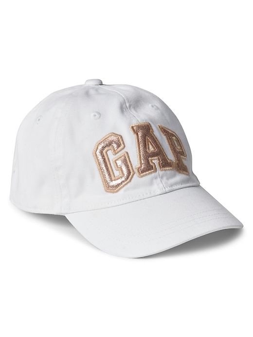 1 of 8 showing, with the color white of product Logo Baseball Hat