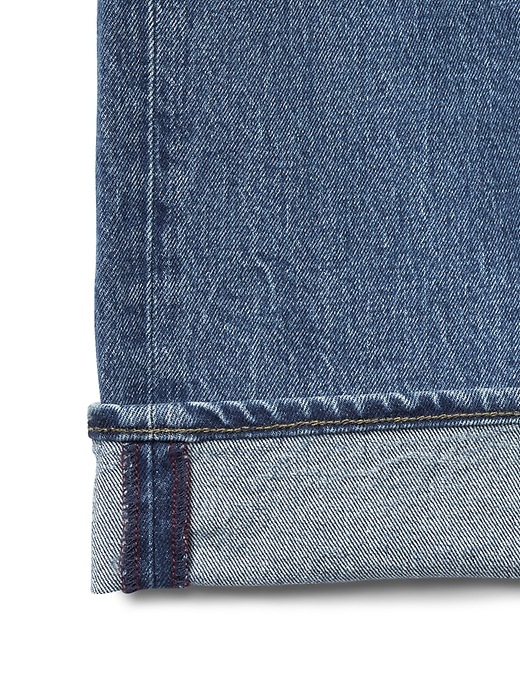 Cone Denim® Super High Rise Straight Jeans | Gap