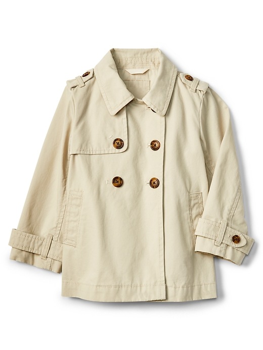 Image number 1 showing, Double-Breasted Trench Coat