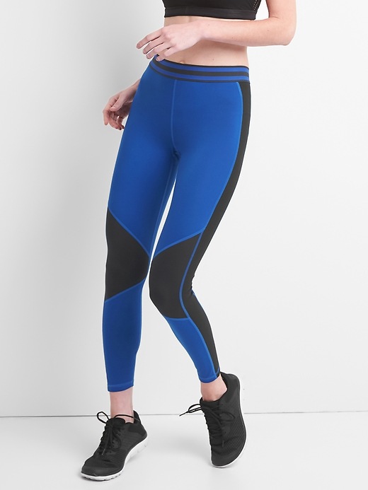 Image number 1 showing, GFast Mid Rise Blackout Colorblock Leggings