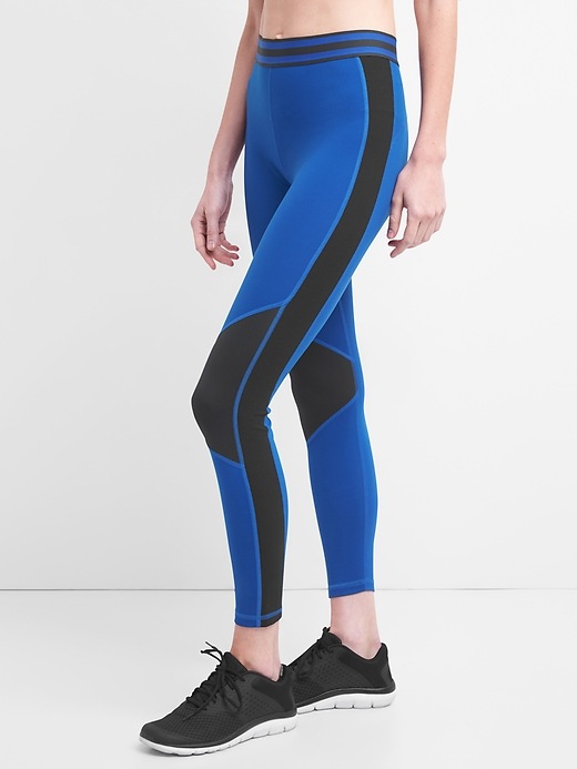 Image number 3 showing, GFast Mid Rise Blackout Colorblock Leggings
