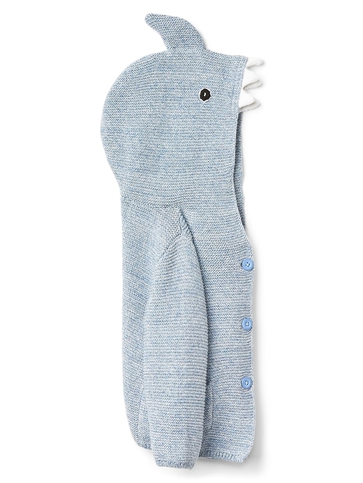 Image number 3 showing, Shark Garter Hoodie Sweater